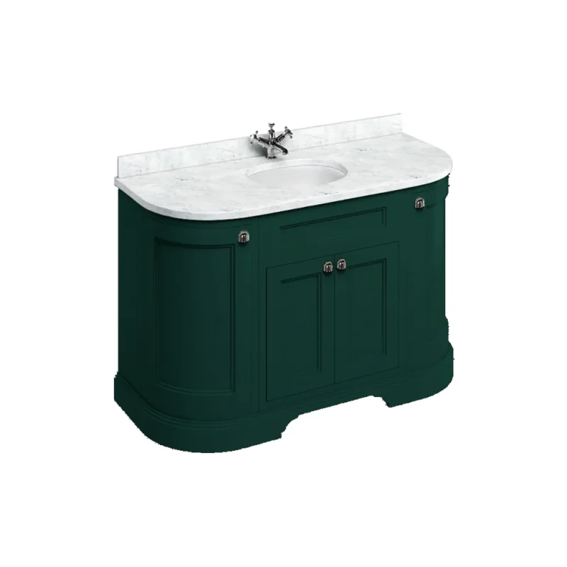 Burlington Furniture Door Unit & 2 Round Corner Units Matt Green product image - Image 3