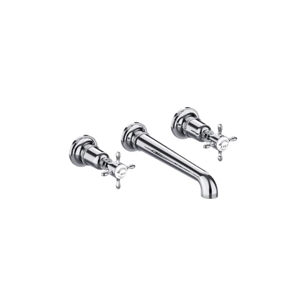 Burlington Guild Basin 3th Trim Set Wall Mounted Chrome