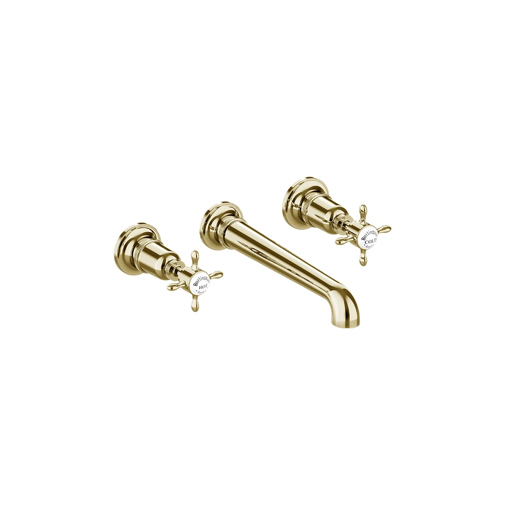 Burlington Guild Basin 3th Trim Set Wall Mounted Gold