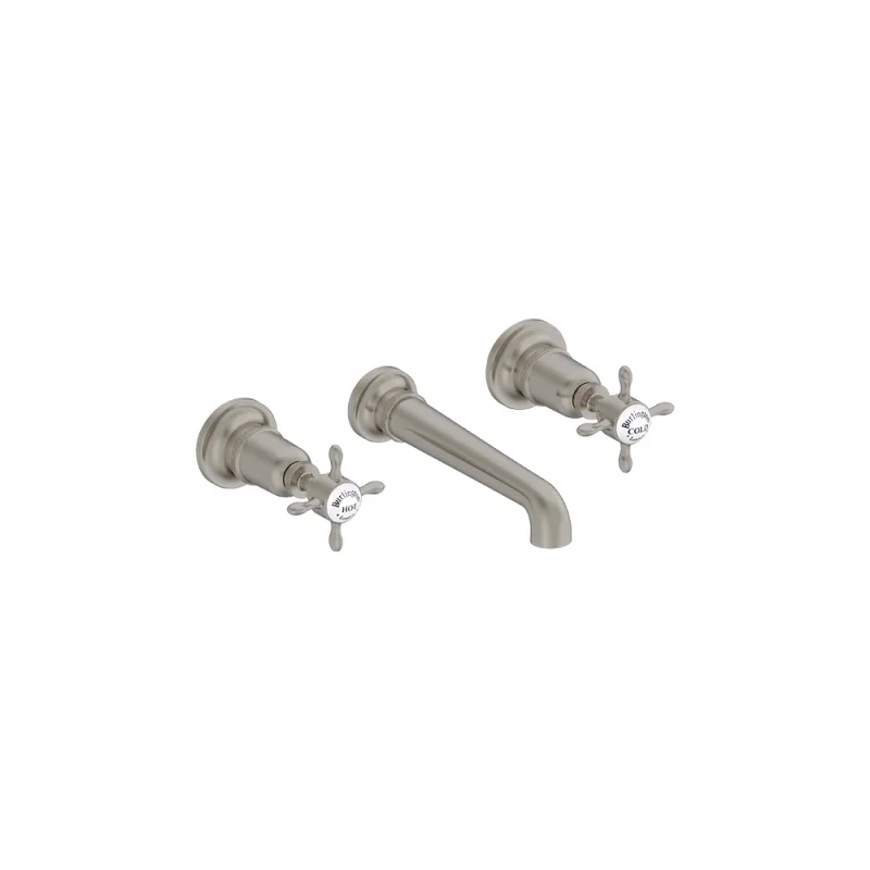 Burlington Guild Basin 3th Trim Set Wall Mounted Brushed Nickel product image - Image 1