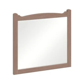 Burlington Guild Mirror 600mm Dark Oak detail view - Image 2