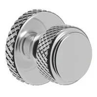 Burlington Guild Furniture Handle Pair Chrome detail view - Image 2