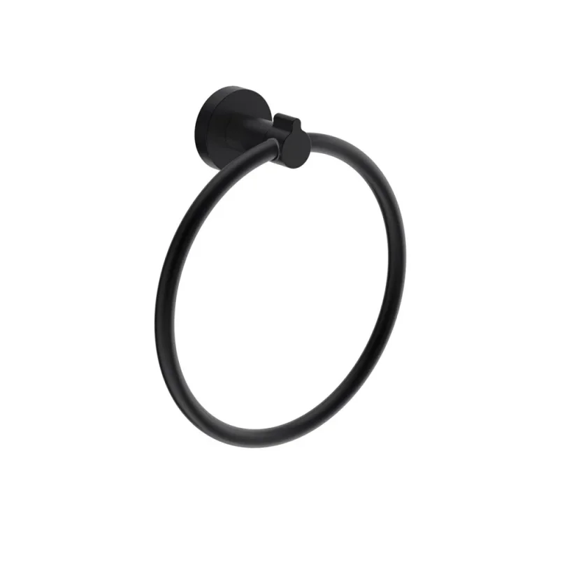 Britton Hoxton 2.0 Towel Ring Matt Black product image - Image 4