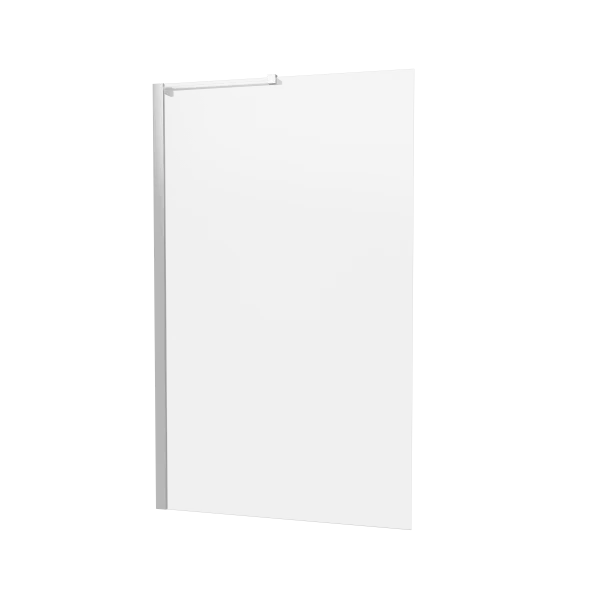 Britton Hoxton 6 Fixed Bath Screen 900 Chrome
