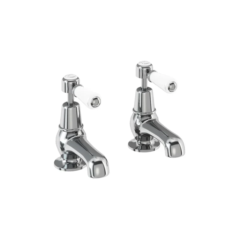 Burlington Qt Kensington 3" Basin Taps Chrome product image - Image 3