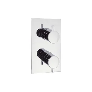 Crosswater Kai Lever/MPRO Crosshead Rectangular 1000 Thermostatic Back Plate Chrome