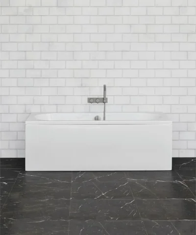 Crosswater Verge Double Ended Acrylic Bath 1700 x 800mm detail view - Image 3