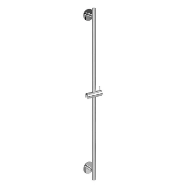 Burlington Riviera 1000mm Slidebar With Adjust Bracket Chrome detail view - Image 2
