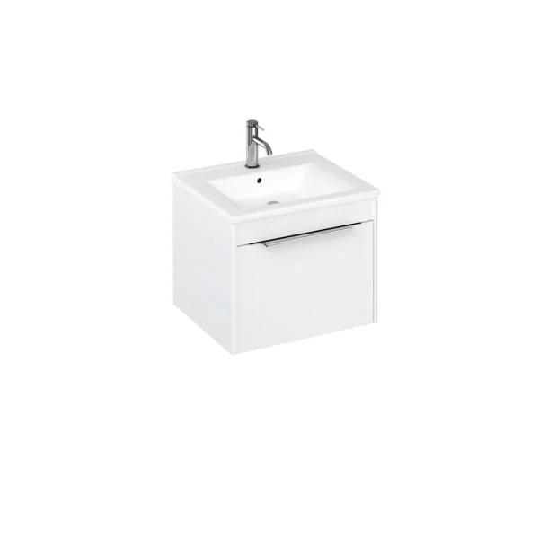 Britton Shoreditch Note 850mm Basin 1 Tap Hole White