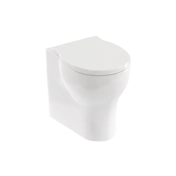 Britton Trim Back To Wall Gloss White - Pan Only
