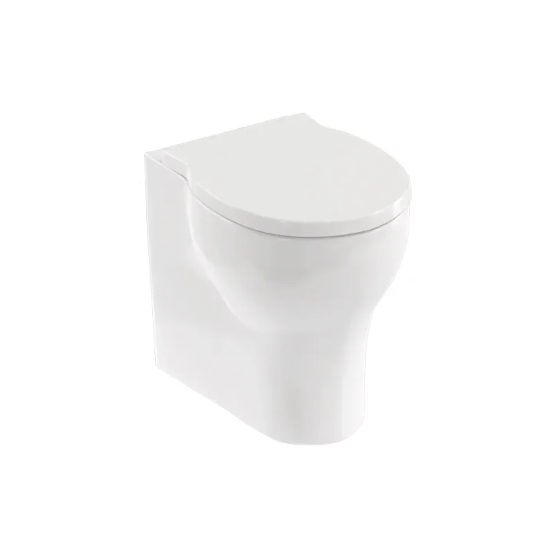 Britton Trim Back To Wall Pan Gloss White product image - Image 5