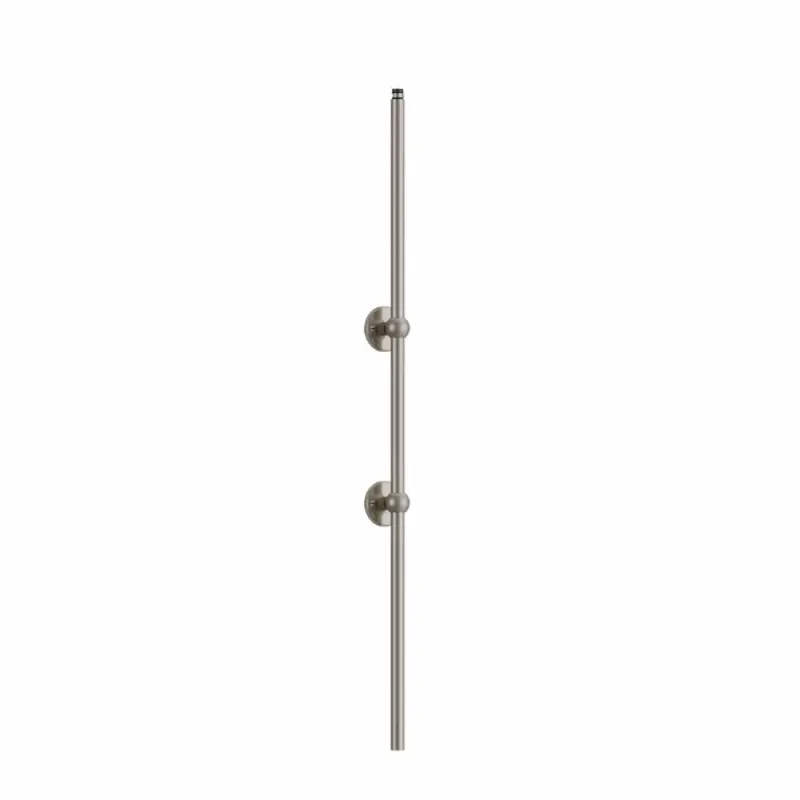 Burlington Extended Vertical Riser Brushed Nickel detail view - Image 2