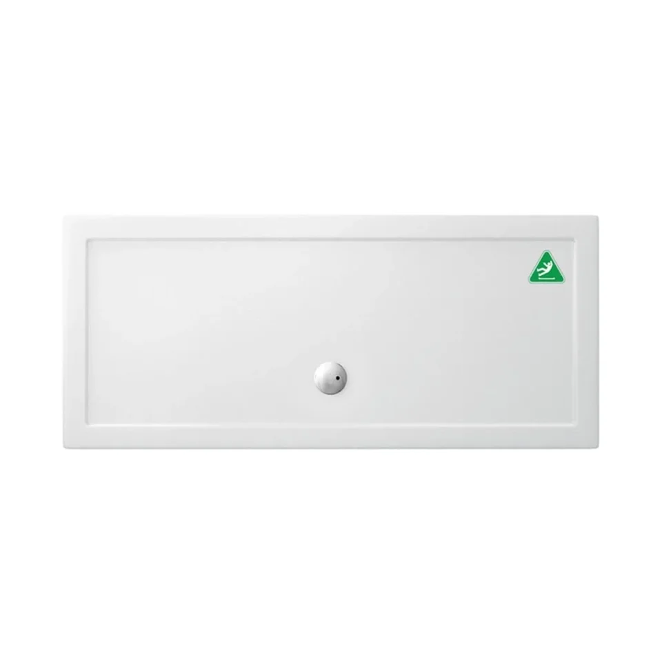 Britton Rectangular Shower Tray 700 X 1600 X 35mm Anti Slip detail view - Image 2