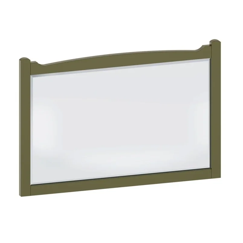 Burlington Guild Mirror 850mm Carlyle Green detail view - Image 2