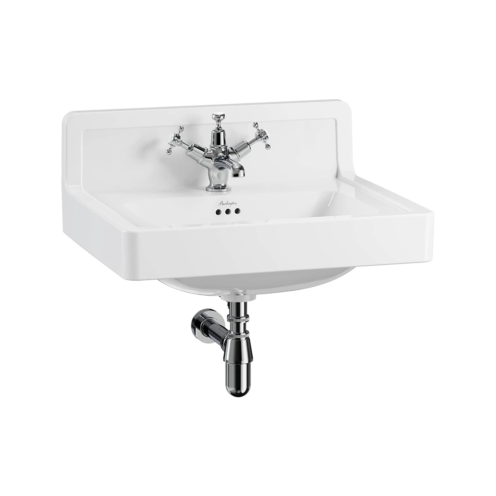 Burlington Contemporary Basin 61cm Upstand 3th