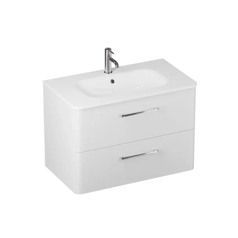 Britton Camberwell Unit 800mm Frosted White product image - Image 3