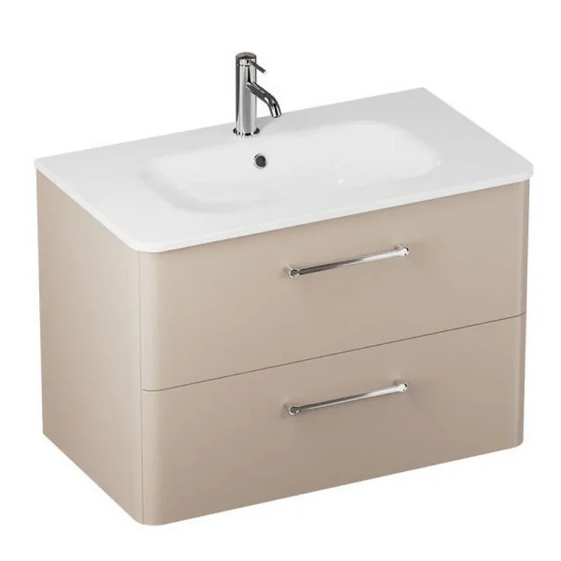 Britton Camberwell Unit 800mm Warm Beige detail view - Image 2