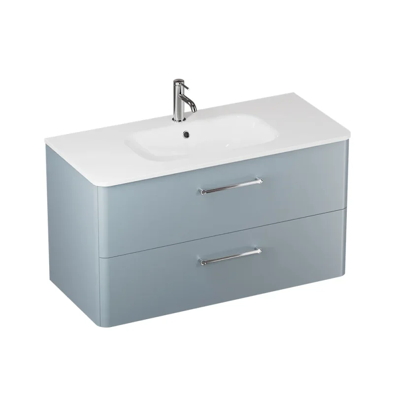 Britton Camberwell Unit 800mm Dusty Blue product image - Image 4