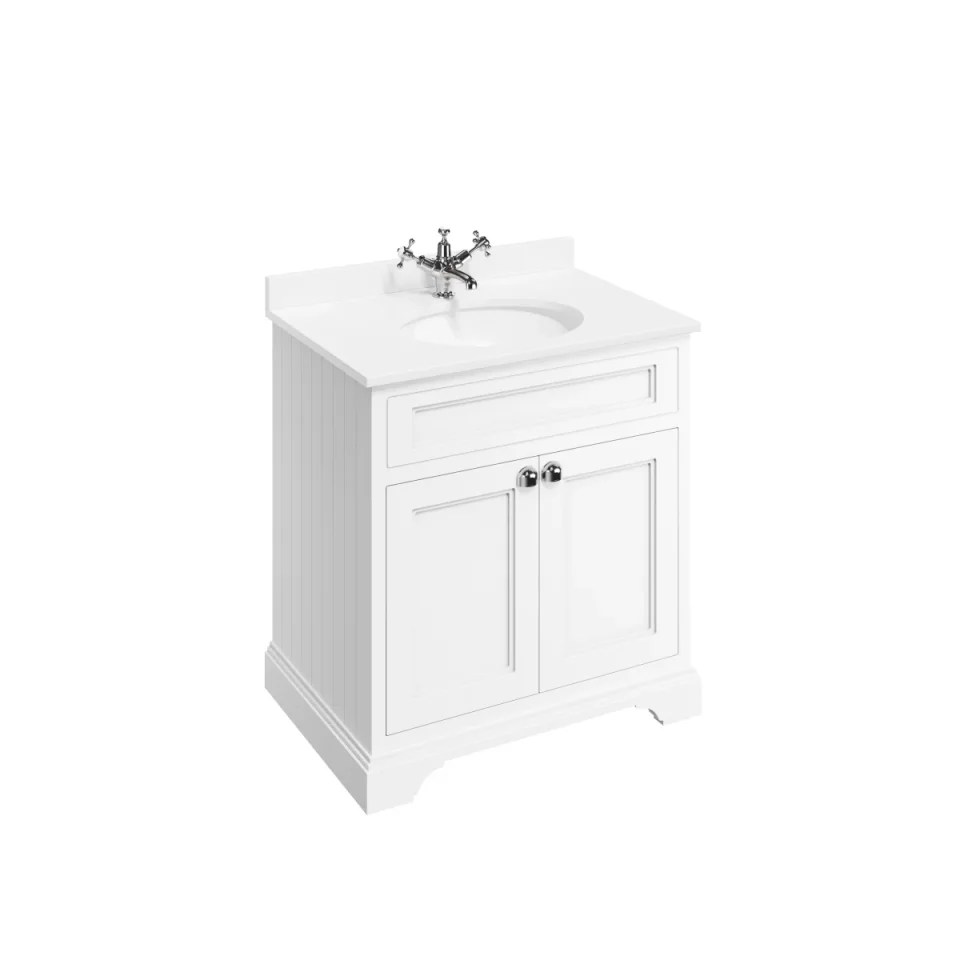 Burlington Minerva 750 Top Upstand White product image - Image 3