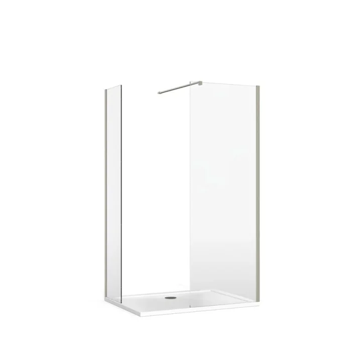 Burlington Glass Wall Brace Brushed Nickel product image - Image 2