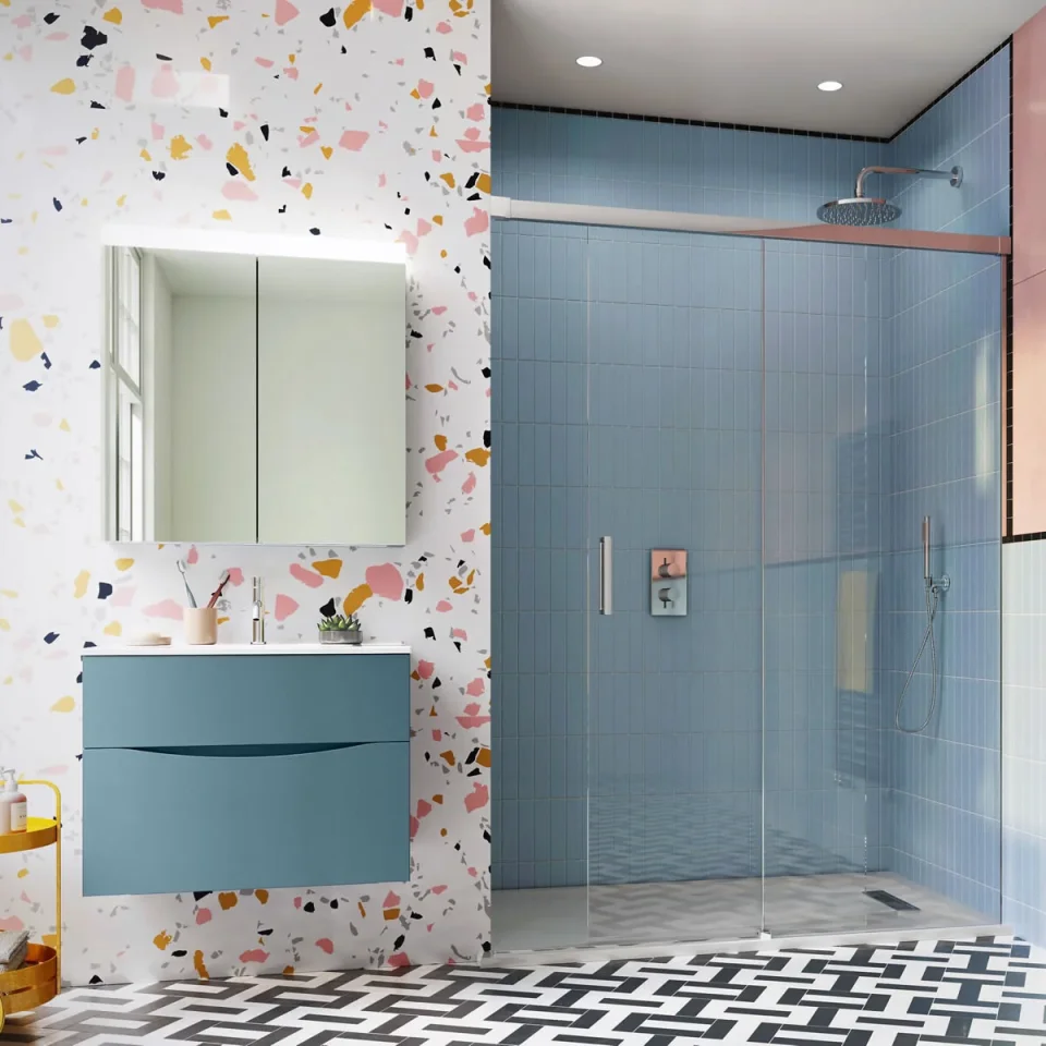 Crosswater Design Slider Soft Close Door 1200 product image - Image 2
