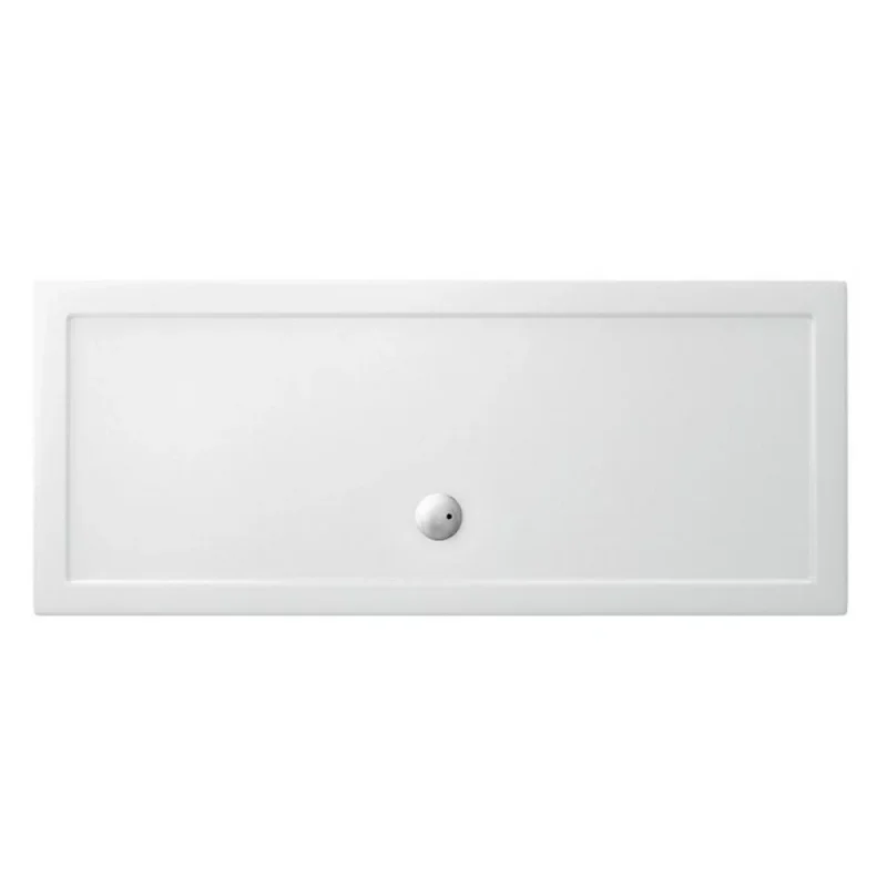 Britton Rectangular Shower Tray 800 X 1800mm detail view - Image 2