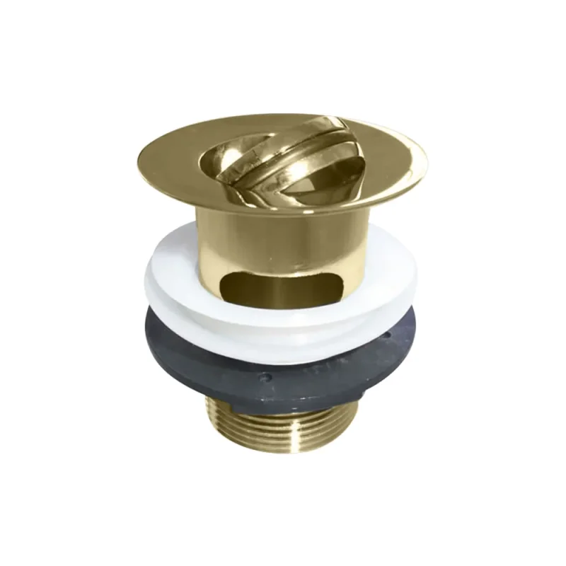 Burlington Flip Top Basin Waste (slotted)gold product image - Image 3