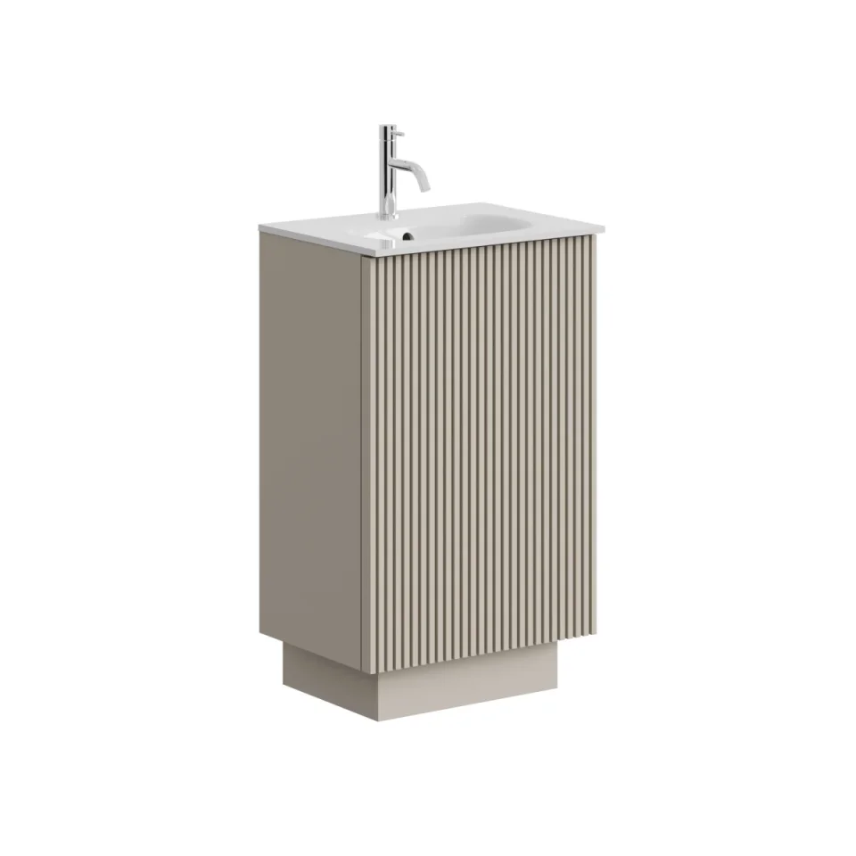 Crosswater Limit 500mm Floorstanding Door Unit Warm Stone product image - Image 3