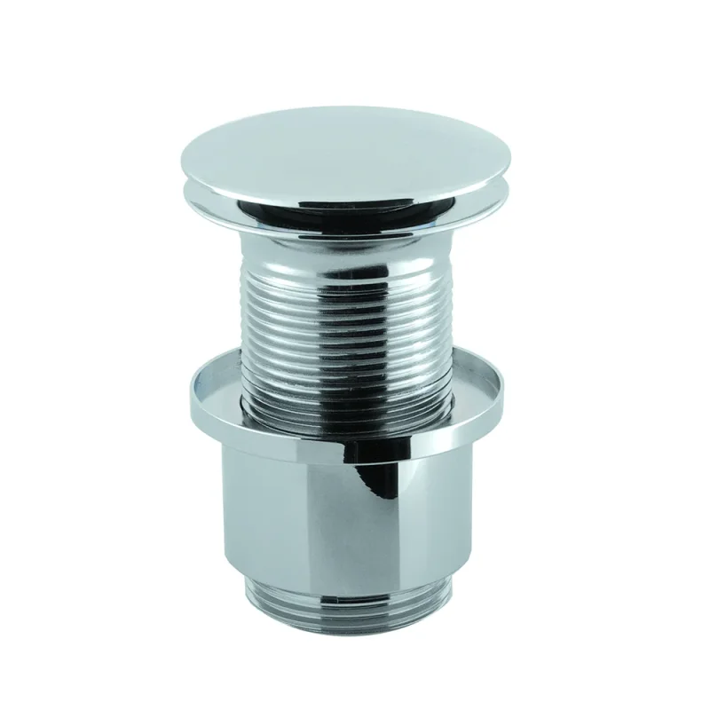 Crosswater Basin Click Clack Waste Unslotted Thread 100mm Chrome product image - Image 3