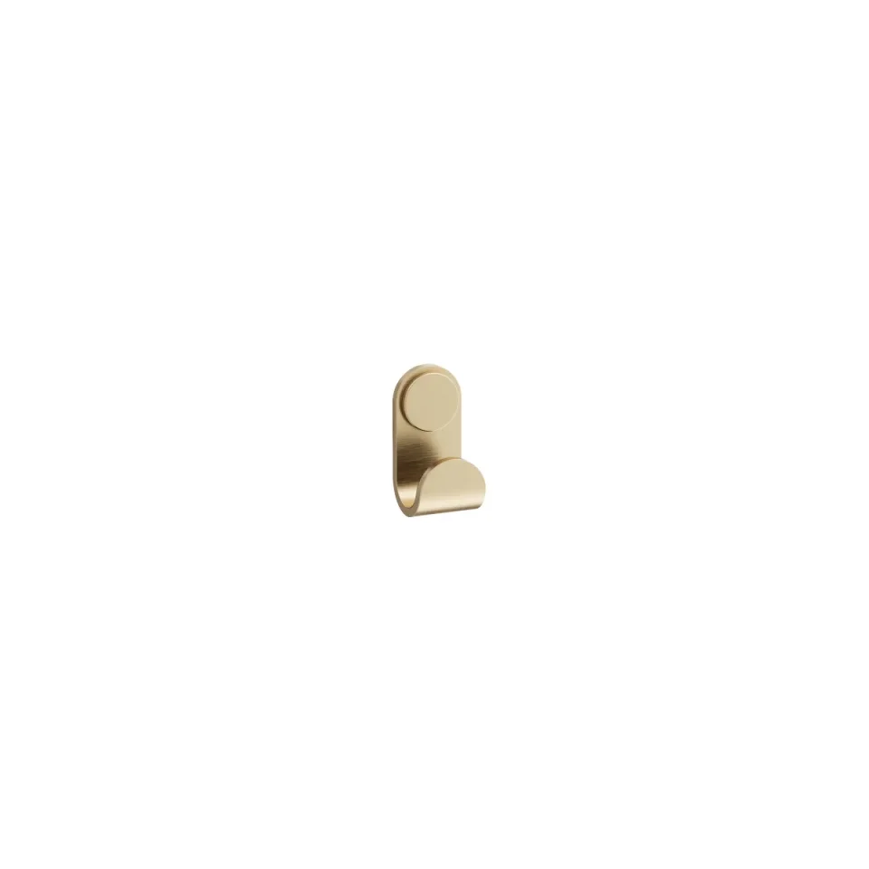 Crosswater Velo Robe Hook Brushed Brass product image - Image 5