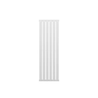 Crosswater Limit Towel Warmer 395x1200 Matt White detail view - Image 3