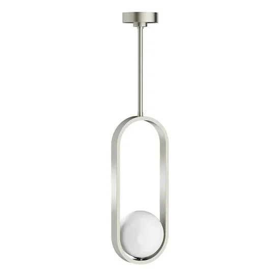 Crosswater Tranquil Pendant Light Brushed Nickel detail view - Image 3