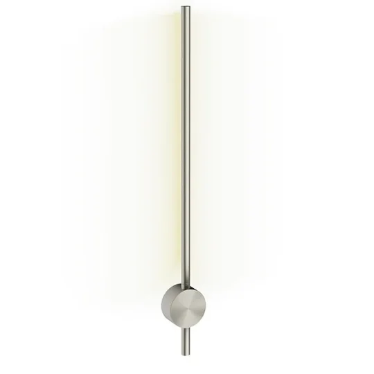 Crosswater Tranquil Pillar Light - Chrome detail view - Image 3