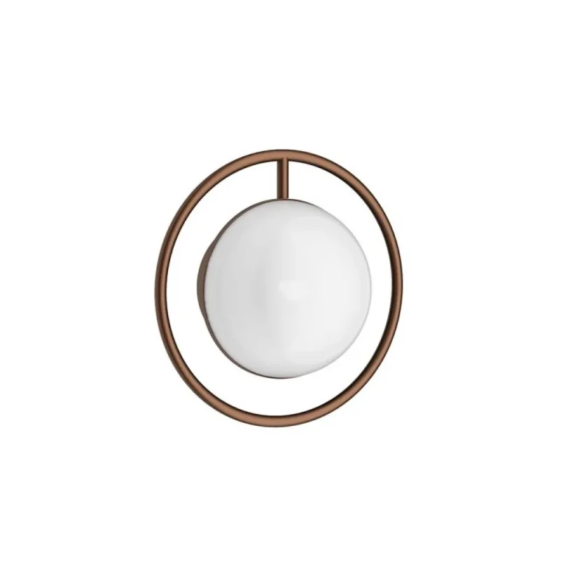 Crosswater Tranquil Wall Light - Brushed Bronze detail view - Image 3