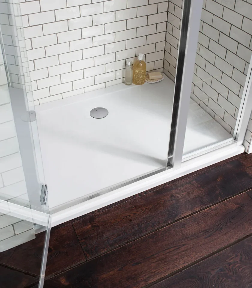 Crosswater Rectangular Shower Tray 900 x 1500 35mm detail view - Image 2