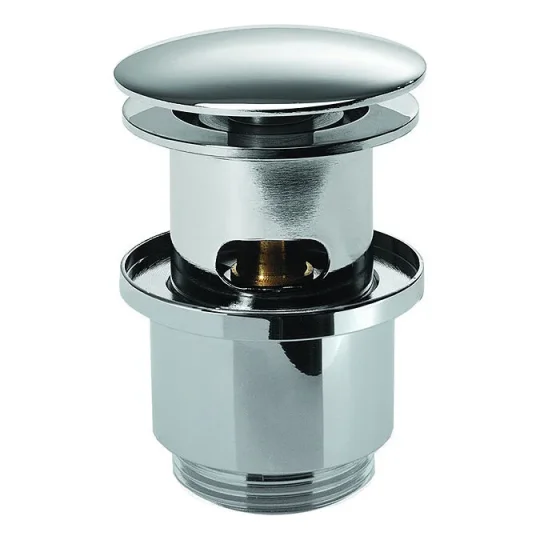 Crosswater Basin Click Clack Waste (Slotted) Chrome product image - Image 2