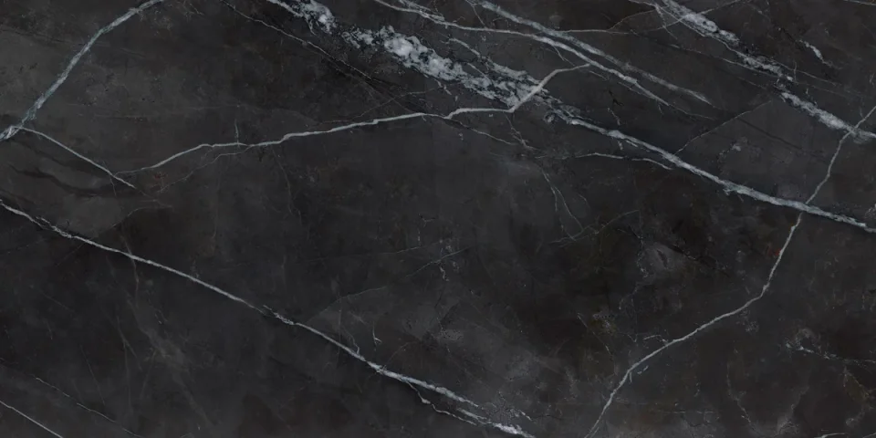 European Tiles Charmo Calacatta Black 120 X 60cm Polished Wall & Floor Tile product image - Image 1