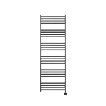 Crosswater MPRO Towel Warmer 480x1380 Slate Effect Elec detail view - Image 2