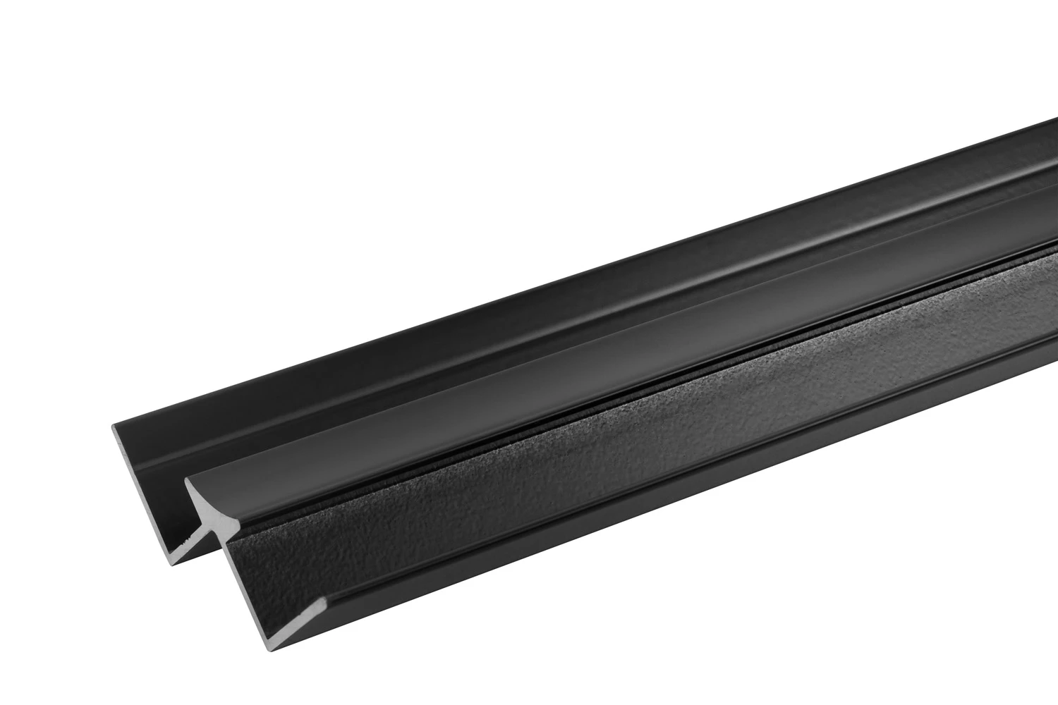 Burlington Aluminium Extrusion Internal Corner 11mm 2450mm Black