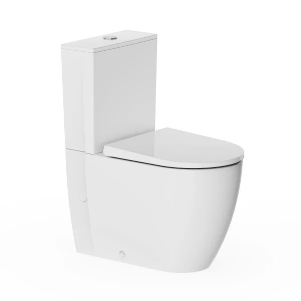 Crosswater Kai X Compact Close Coupled Rimless Toilet