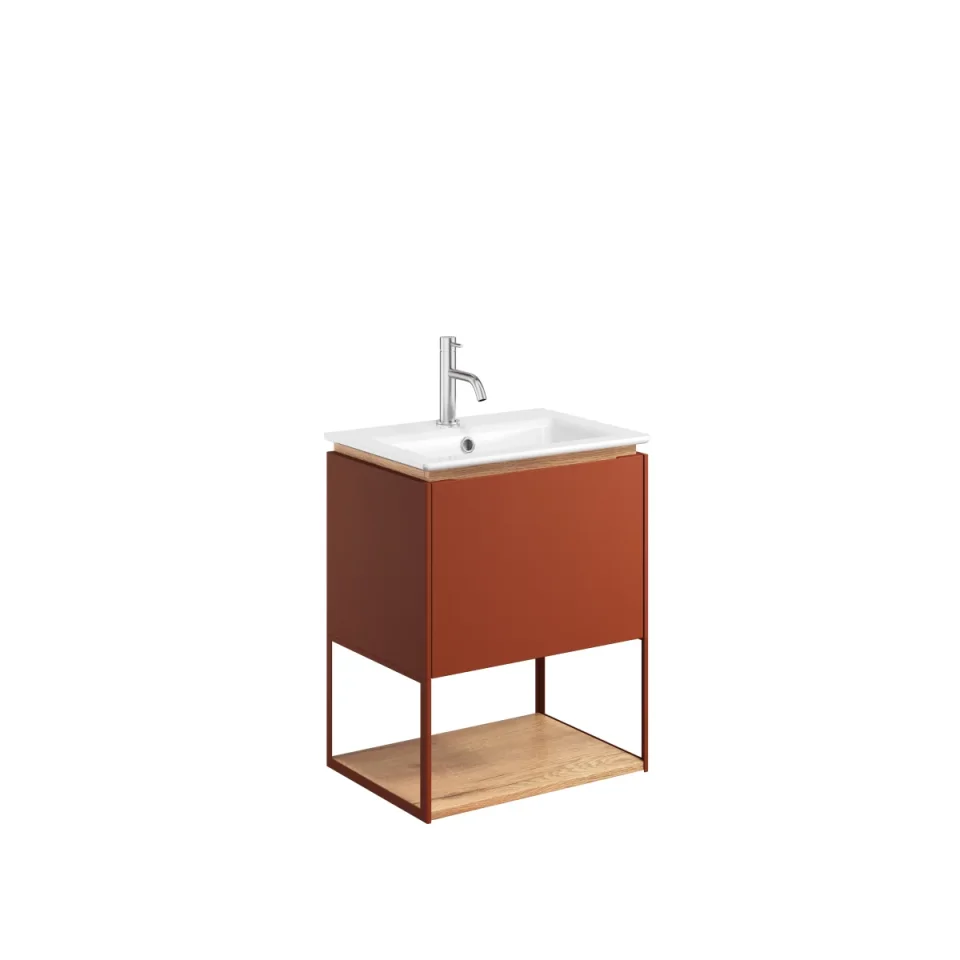 Crosswater Mada Shelf & Frame 500 Soft Clay product image - Image 3