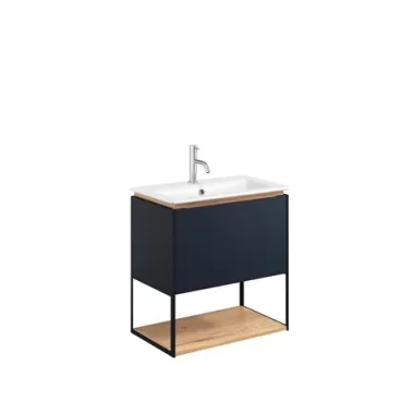 Crosswater Mada Shelf & Frame 600 Deep Indigo Blue detail view - Image 3