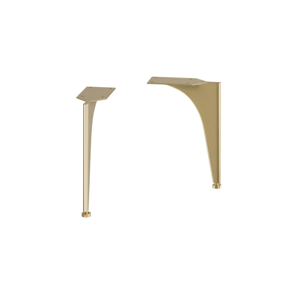 Crosswater Avenue Optional Leg Kit Brushed Brass product image - Image 3