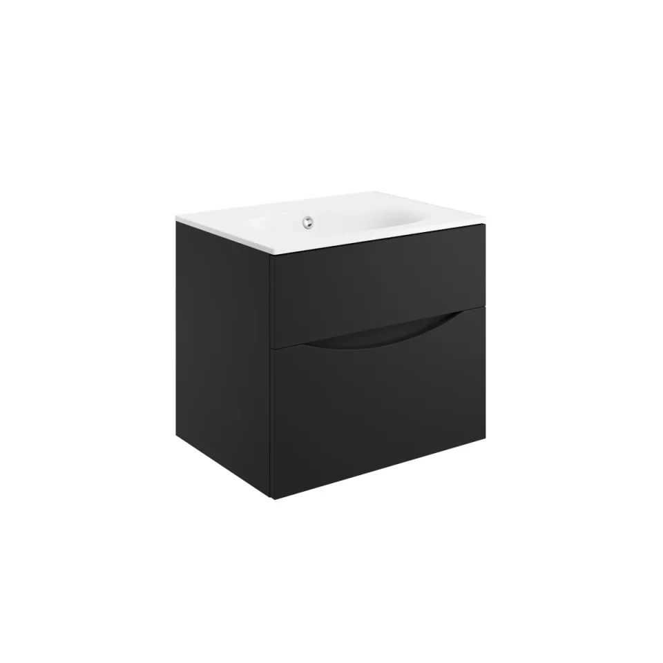 Crosswater Furniture Basin 600 No Tap Hole Matt White product image - Image 3