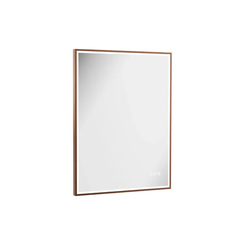 Crosswater MPRO Lit Mirror 600 x 800mm Brushed Bronze product image - Image 3