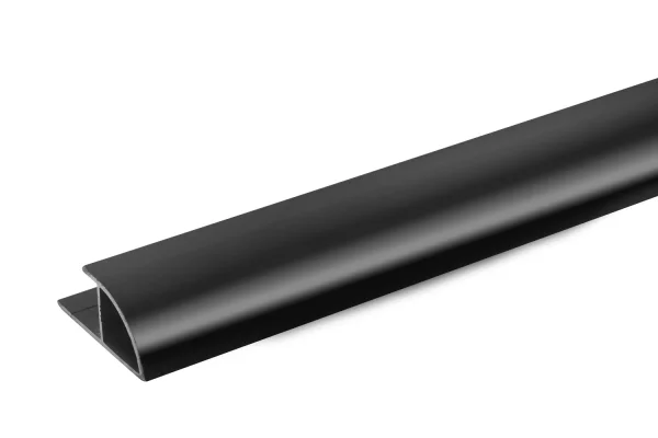 Crosswater Aluminium Extrusion Quadrant 11mm 2450mm Black
