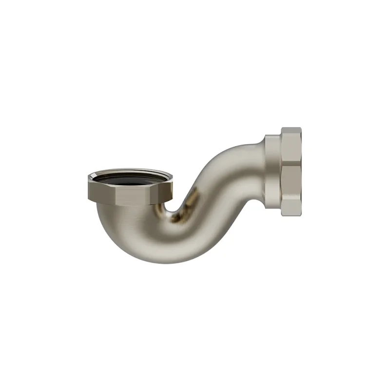Burlington Shallow P Trap Brushed Nickel product image - Image 3