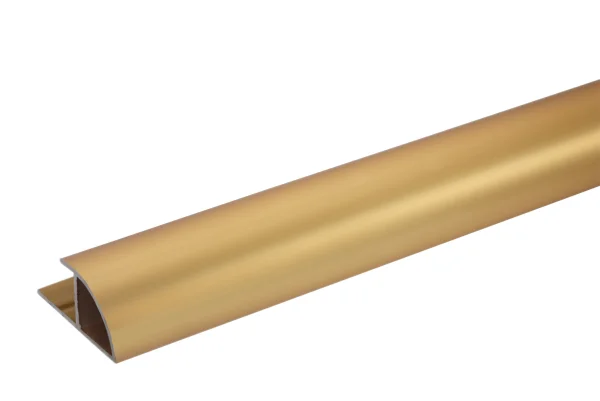 Crosswater Aluminium Extrusion Quadrant 11mm 2450mm Brushed Brass
