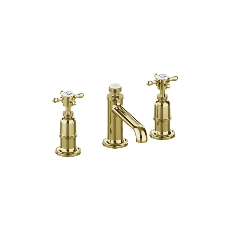 Burlington Guild Basin 3th Mixer Deck Mounted Gold product image - Image 3