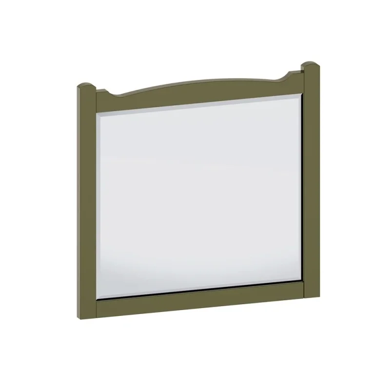Burlington Guild Mirror 600mm Carlyle Green detail view - Image 2
